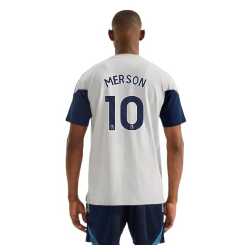 2025-2026 Arsenal Training Tee (Grey) (Merson 10)