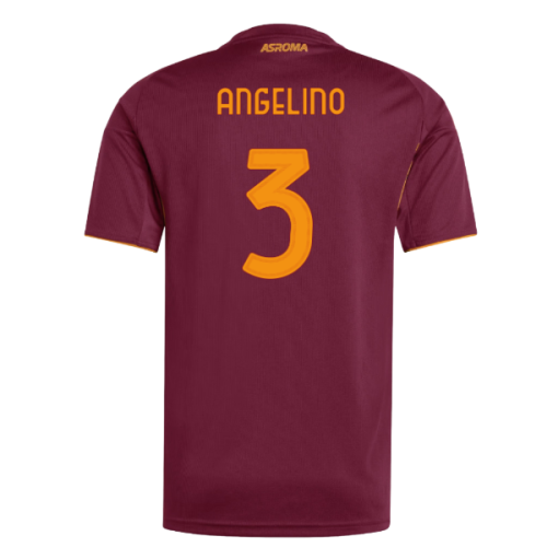 2025-2026 AS Roma Home Shirt (Angelino 3)