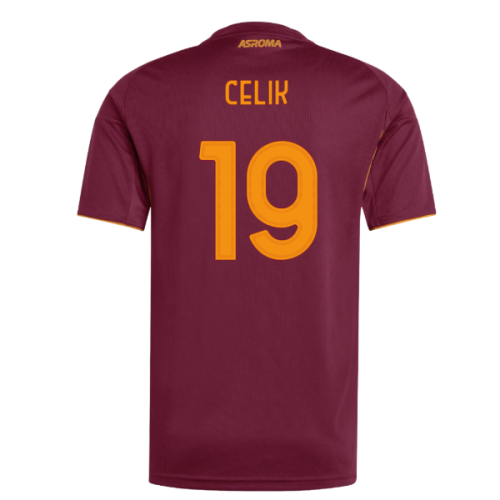 2025-2026 AS Roma Home Shirt (Celik 19)