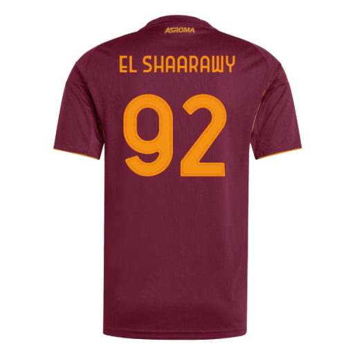 2025-2026 AS Roma Home Shirt (El Shaarawy 92)