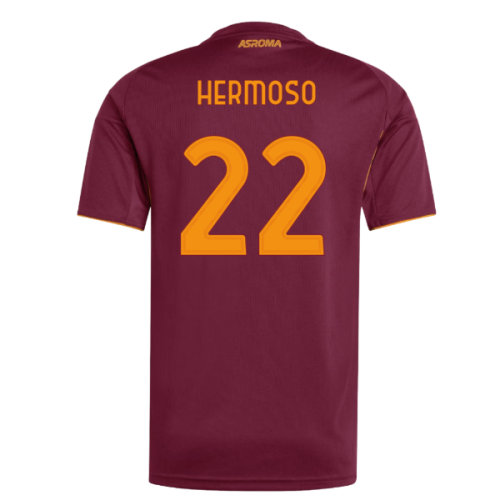 2025-2026 AS Roma Home Shirt (Hermoso 22)