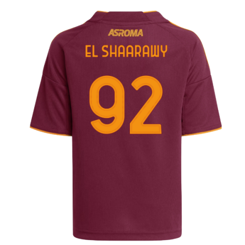 2025-2026 AS Roma Home Shirt (Kids) (El Shaarawy 92)