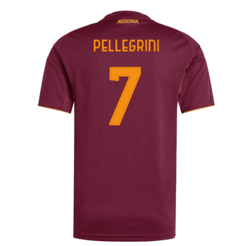 2025-2026 AS Roma Home Shirt (Pellegrini 7)