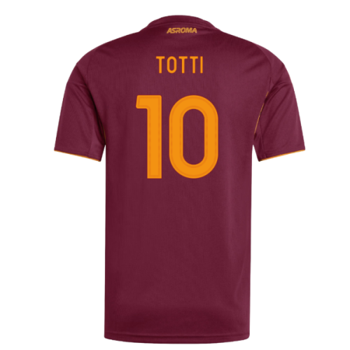 2025-2026 AS Roma Home Shirt (Totti 10)