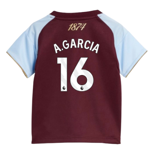 2025-2026 Aston Villa Home Baby Kit (A.Garcia 16)