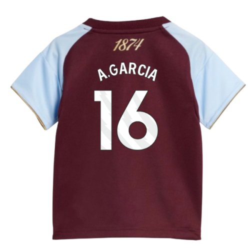 2025-2026 Aston Villa Home Baby Kit (A.Garcia 16)