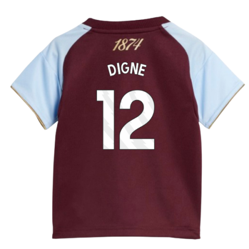 2025-2026 Aston Villa Home Baby Kit (Digne 12)
