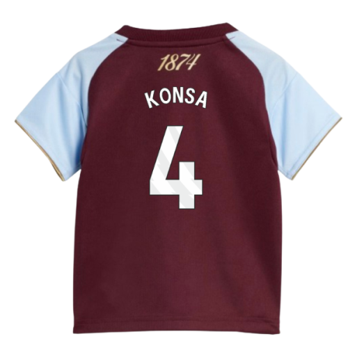 2025-2026 Aston Villa Home Baby Kit (Konsa 4)