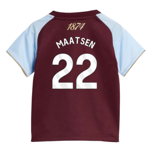 2025-2026 Aston Villa Home Baby Kit (Maatsen 22)