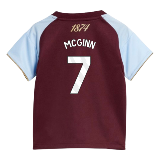 2025-2026 Aston Villa Home Baby Kit (McGinn 7)