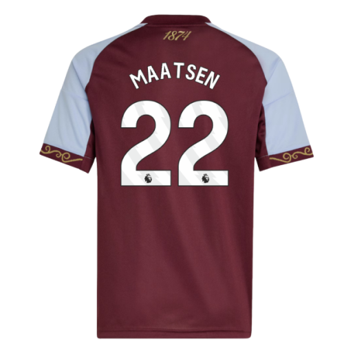 2025-2026 Aston Villa Home Shirt (Kids) (Maatsen 22)