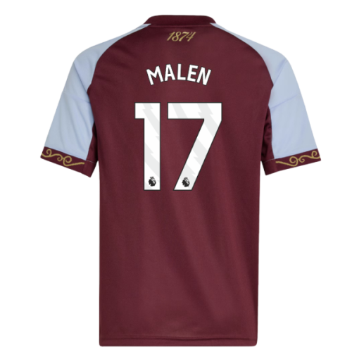 2025-2026 Aston Villa Home Shirt (Kids) (Malen 17)