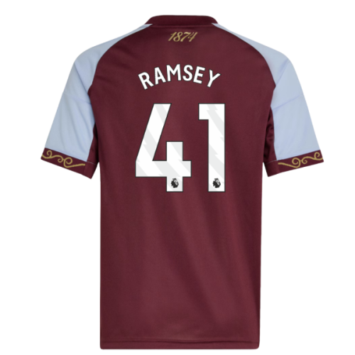 2025-2026 Aston Villa Home Shirt (Kids) (Ramsey 41)