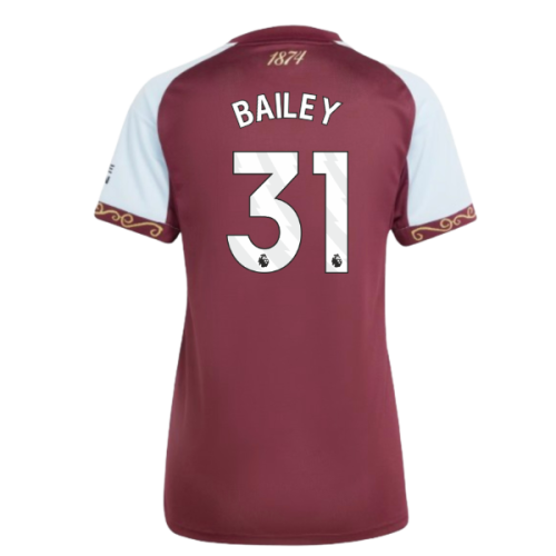 2025-2026 Aston Villa Home Shirt (Womens) (Bailey 31)