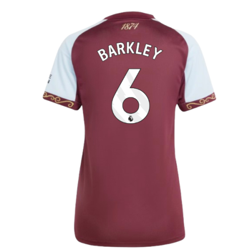 2025-2026 Aston Villa Home Shirt (Womens) (Barkley 6)