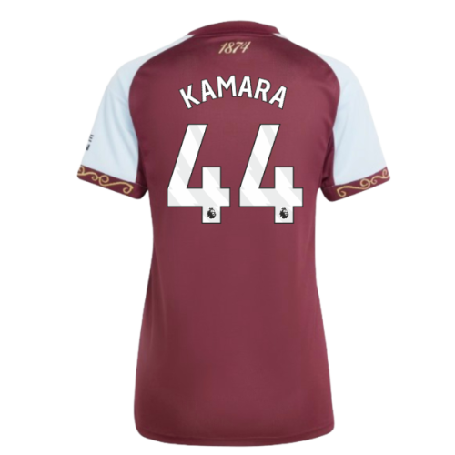 2025-2026 Aston Villa Home Shirt (Womens) (Kamara 44)
