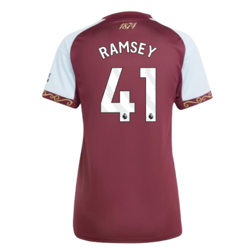 2025-2026 Aston Villa Home Shirt (Womens) (Ramsey 41)
