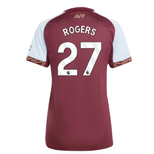 2025-2026 Aston Villa Home Shirt (Womens) (Rogers 27)