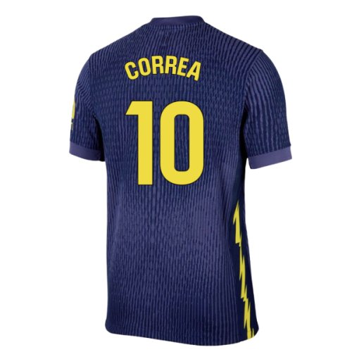 2025-2026 Atletico Madrid Authentic Away Shirt (Correa 10)