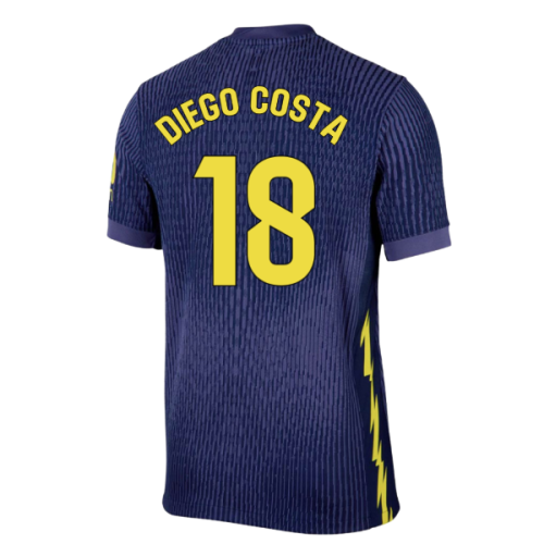 2025-2026 Atletico Madrid Authentic Away Shirt (Diego Costa 18)