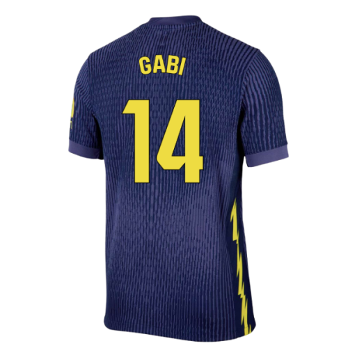 2025-2026 Atletico Madrid Authentic Away Shirt (Gabi 14)