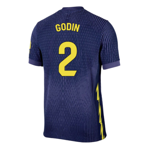 2025-2026 Atletico Madrid Authentic Away Shirt (Godin 2)