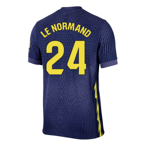 2025-2026 Atletico Madrid Authentic Away Shirt (Le Normand 24)