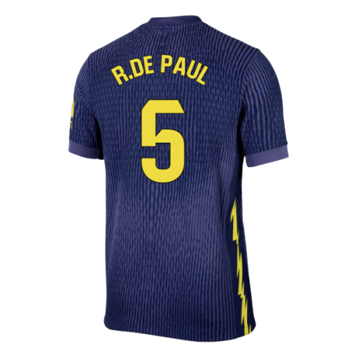 2025-2026 Atletico Madrid Authentic Away Shirt (R.De Paul 5)