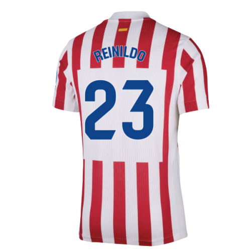 2025-2026 Atletico Madrid Home Authentic Shirt (Reinildo 23)