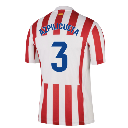2025-2026 Atletico Madrid Home Shirt (Azpilicueta 3)