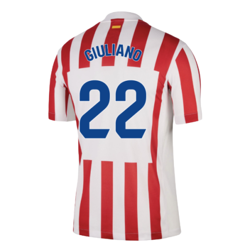 2025-2026 Atletico Madrid Home Shirt (Giuliano 22)