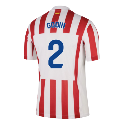 2025-2026 Atletico Madrid Home Shirt (Godin 2)