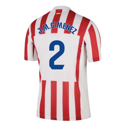 2025-2026 Atletico Madrid Home Shirt (J.M.Gimenez 2)