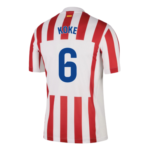 2025-2026 Atletico Madrid Home Shirt (Koke 6)