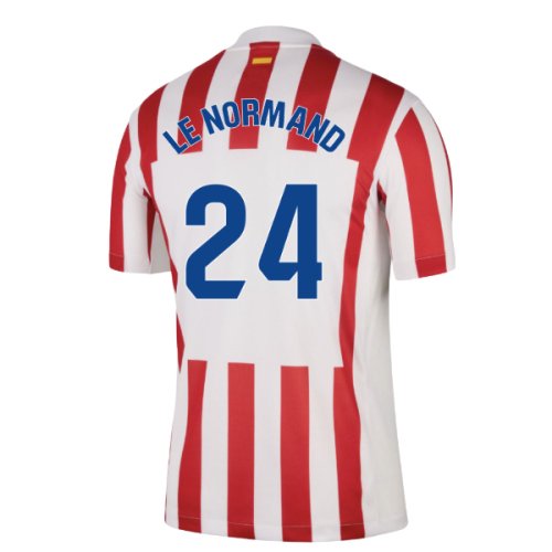 2025-2026 Atletico Madrid Home Shirt (Le Normand 24)