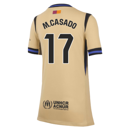 2025-2026 Barcelona Away Shirt (Kids) (M.Casado 17)