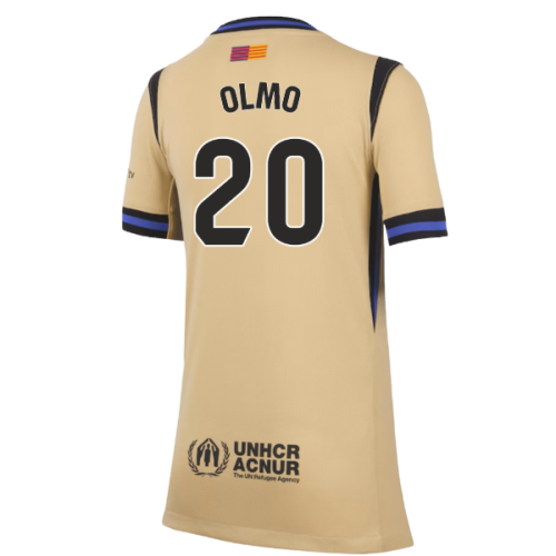 2025-2026 Barcelona Away Shirt (Kids) (Olmo 20)