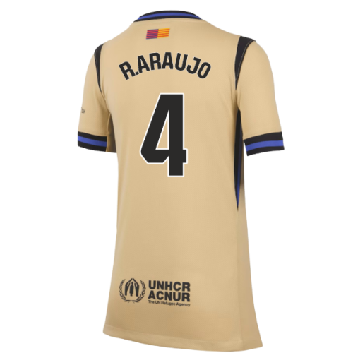 2025-2026 Barcelona Away Shirt (Kids) (R.Araujo 4)