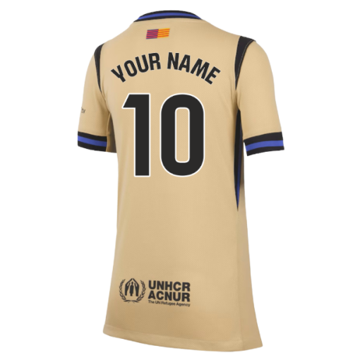 2025-2026 Barcelona Away Shirt (Kids) (Your Name)