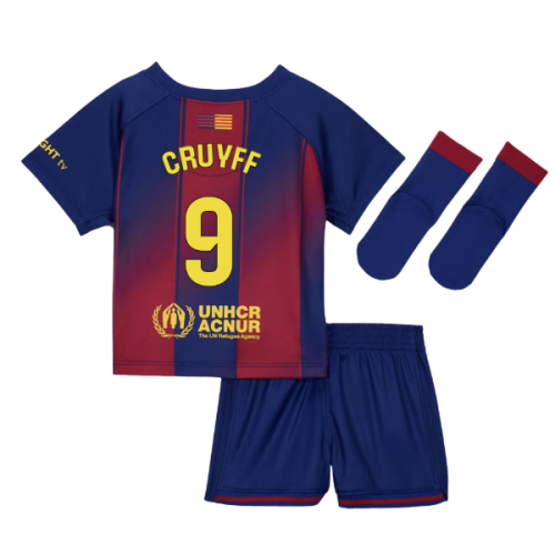 2025-2026 Barcelona Home Baby Kit (Cruyff 9)