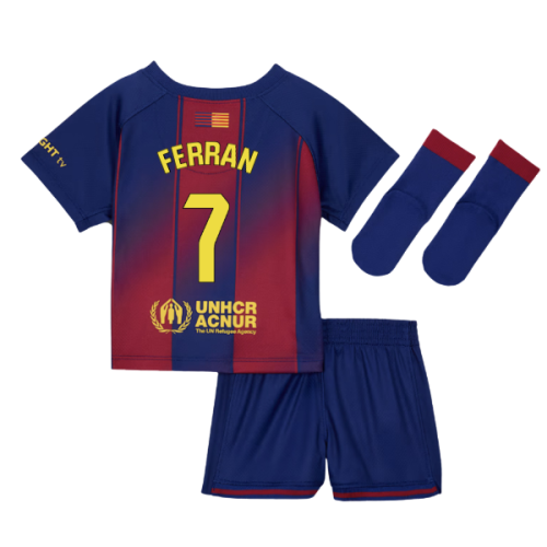 2025-2026 Barcelona Home Baby Kit (Ferran 7)
