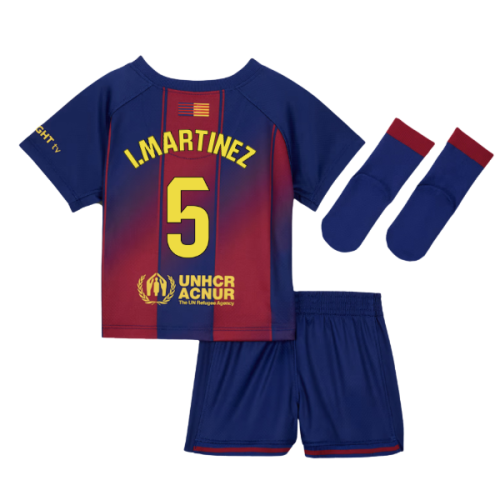 2025-2026 Barcelona Home Baby Kit (I.Martinez 5)