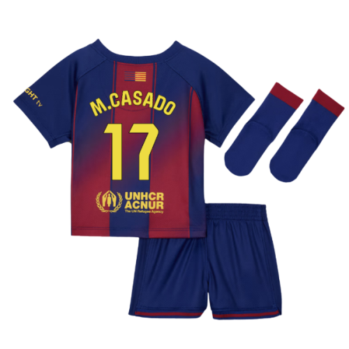 2025-2026 Barcelona Home Baby Kit (M.Casado 17)