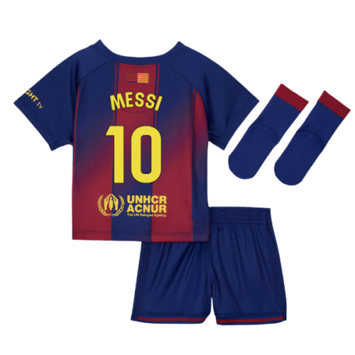 2025-2026 Barcelona Home Baby Kit (Messi 10)