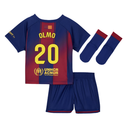 2025-2026 Barcelona Home Baby Kit (Olmo 20)