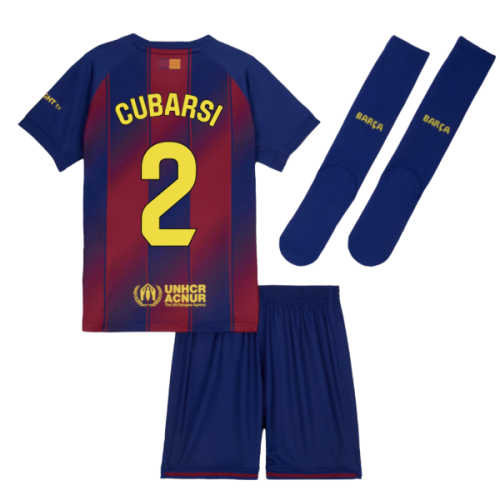 2025-2026 Barcelona Home Mini Kit (Cubarsi 2)
