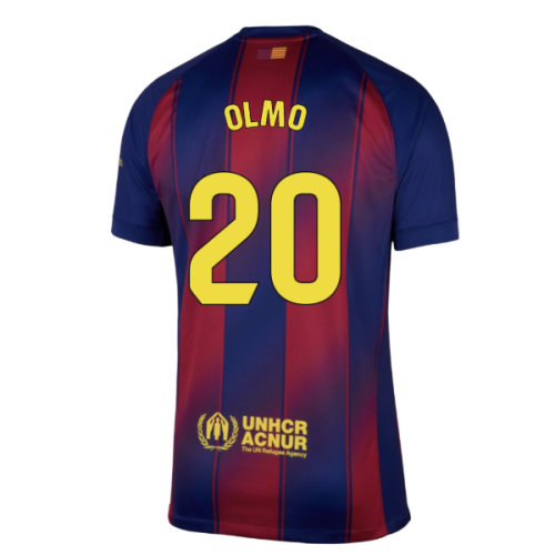 2025-2026 Barcelona Home Shirt (Olmo 20)