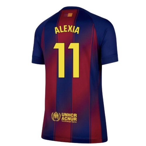 2025-2026 Barcelona Home Shirt (Womens) (Alexia 11)