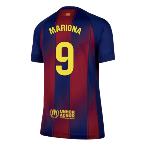 2025-2026 Barcelona Home Shirt (Womens) (Mariona 9)