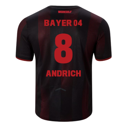 2025-2026 Bayer Leverkusen Home Shirt (Andrich 8)